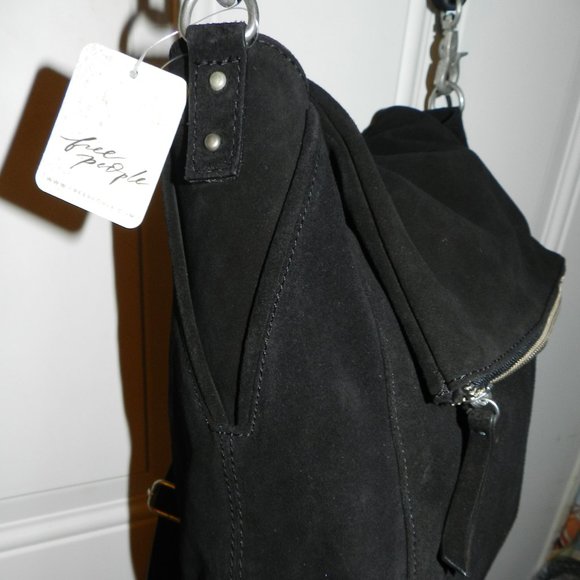 Free People Camilla Convertible Backpack Black NWT!! 🆕💥📦⌚🏃🏻💨⚡🚚 - Picture 6 of 13